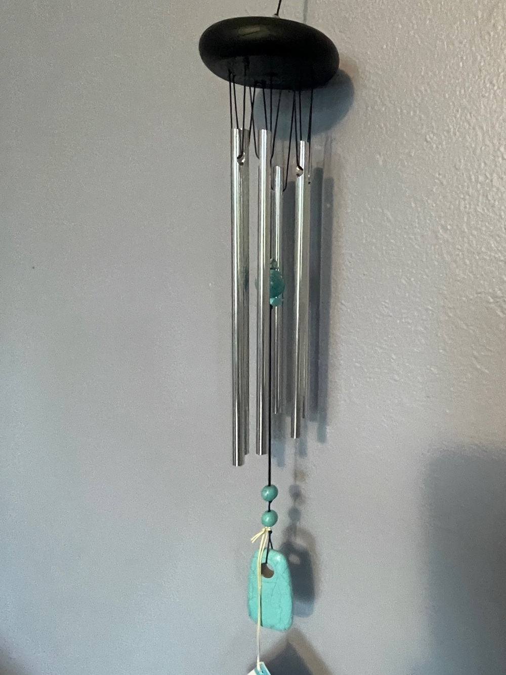 Woodstock Mini Chimes Turquoise Chakra Wind Chime 18” - Picture 5 of 9